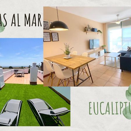 Apartmán Vistas Al Mar Playa Eucaliptus, Con Solarium Privado L'Eucaliptus Exteriér fotografie