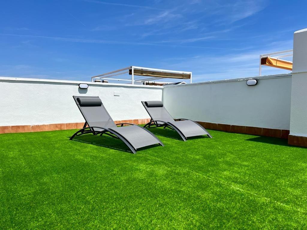 Apartmán Vistas Al Mar Playa Eucaliptus, Con Solarium Privado L'Eucaliptus Exteriér fotografie