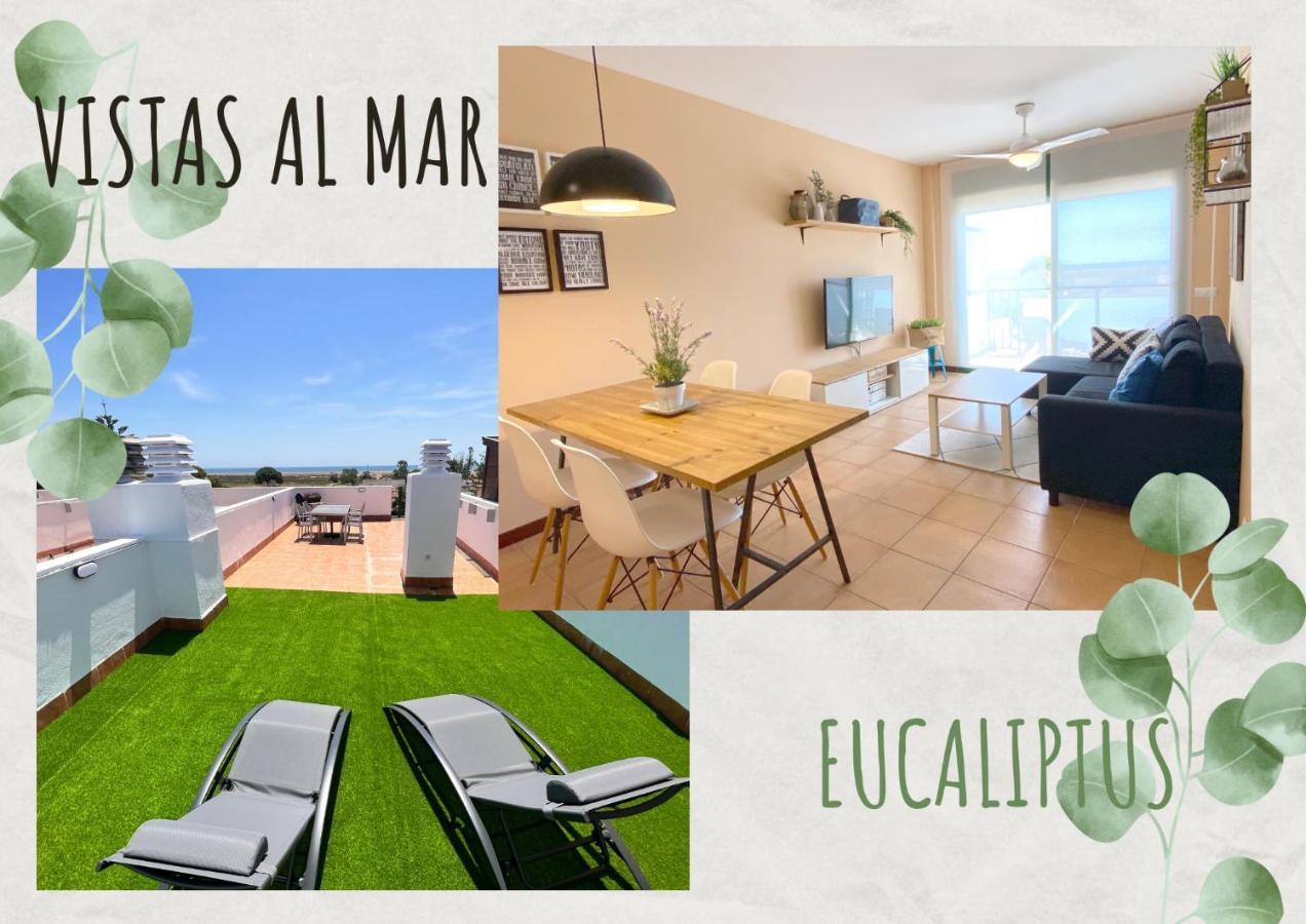 Apartmán Vistas Al Mar Playa Eucaliptus, Con Solarium Privado L'Eucaliptus Exteriér fotografie
