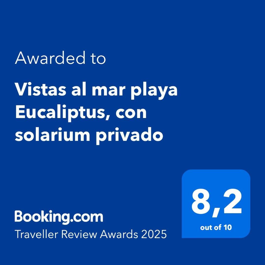 Apartmán Vistas Al Mar Playa Eucaliptus, Con Solarium Privado L'Eucaliptus Exteriér fotografie